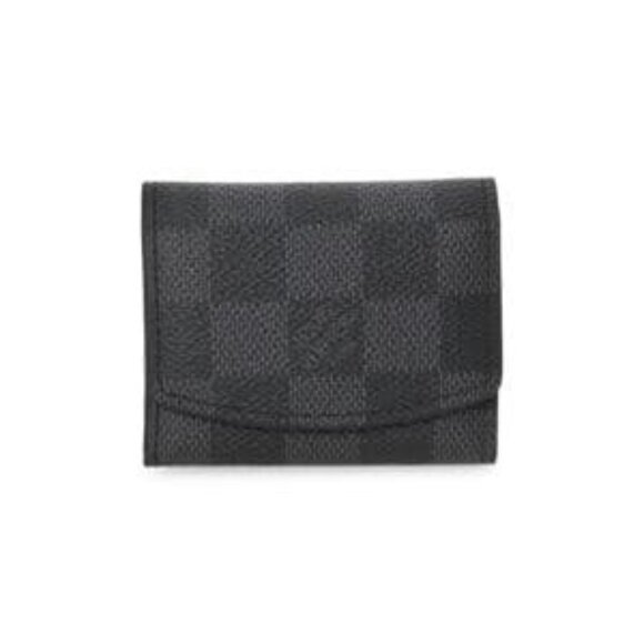 Louis Vuitton Other - Louis Vuitton Damier Graphite Cufflinks Case EUC